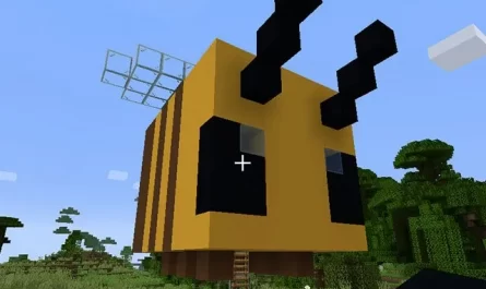HOW TO MAKE A BEE HOUSE IN MINECRAFT