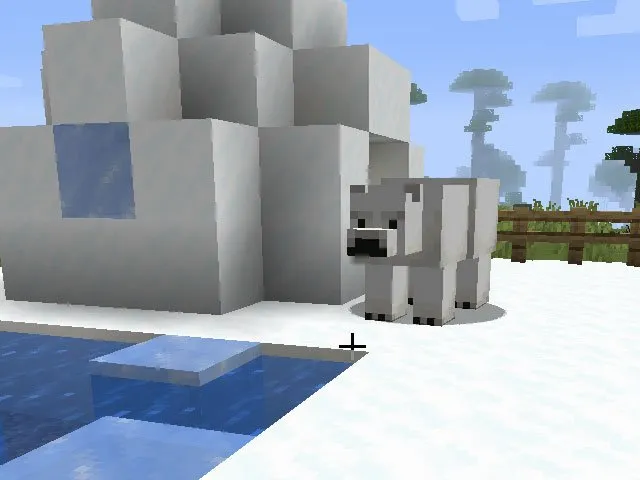 HOW TO TAME A POLAR BEAR IN MINECRAFT