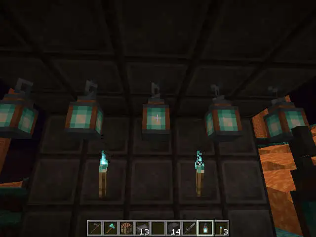 SOUL FIRE TORCHES AND LANTERNS IN MINECRAFT