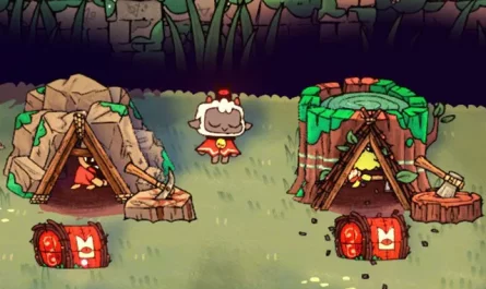 GET LOTS OF STONE AND WOOD IN CULT OF THE LAMB