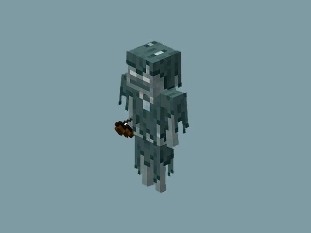 STRAY (GLACIAL OR WANDERING SKELETON) IN MINECRAFT