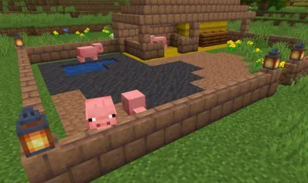 HOW TO CREATE A HOUSE FOR PIGS IN MINECRAFT